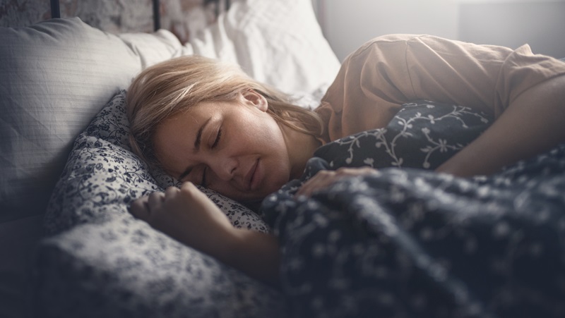 woman sleeping 