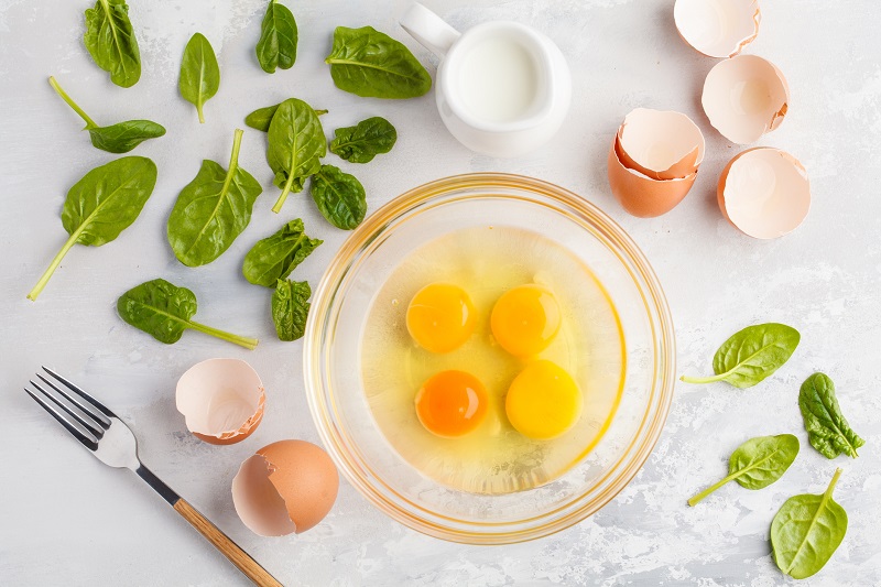 Spinach and Eggs
