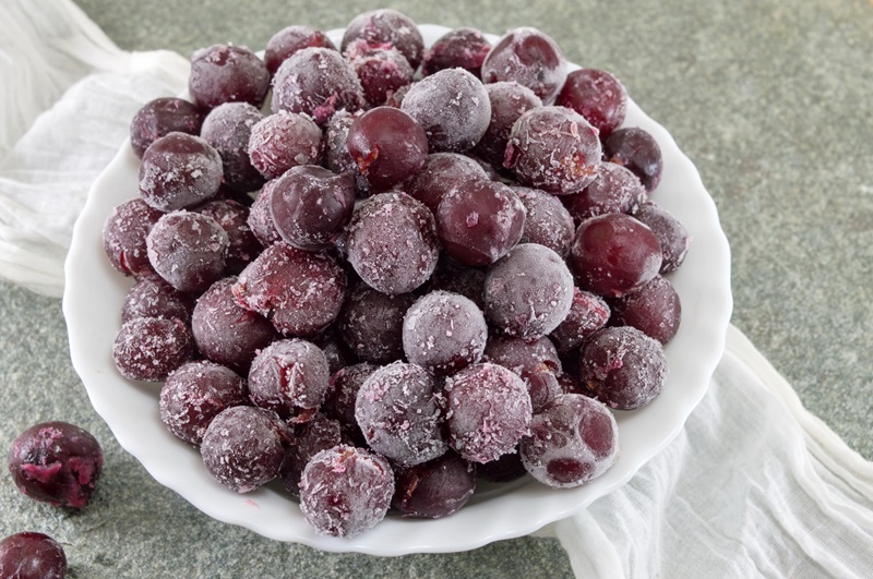Frozen Grapes